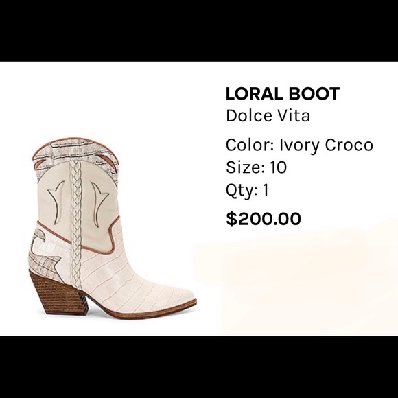 Dolce Vita white Boots! Comfortable! Worn 3 times! - Picture 2 of 2